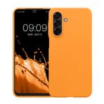 Laptop, Telefoane si Tablete - Telefoane mobile si accesorii - Accesorii Telefoane - Huse telefoane - Husa Kwmobile pentru Samsung Galaxy A26 5G, incarcare wireless, silicon, portocaliu - Infinity.ro