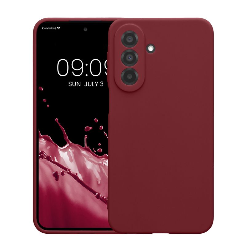 Laptop, Telefoane si Tablete - Telefoane mobile si accesorii - Accesorii Telefoane - Huse telefoane - Husa Kwmobile pentru Samsung Galaxy A27 5G, anti-alunecare, protectie la zgarieturi, silicon, mov - Infinity.ro