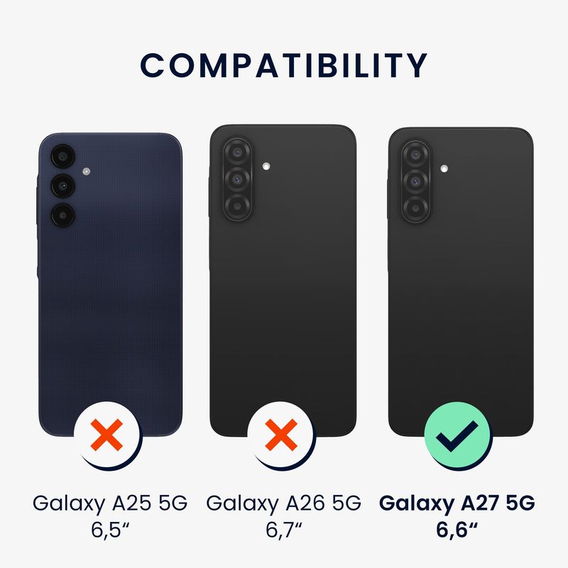 Laptop, Telefoane si Tablete - Telefoane mobile si accesorii - Accesorii Telefoane - Huse telefoane - Husa Kwmobile pentru Samsung Galaxy A27 5G, anti-alunecare, protectie la zgarieturi, silicon, mov - Infinity.ro