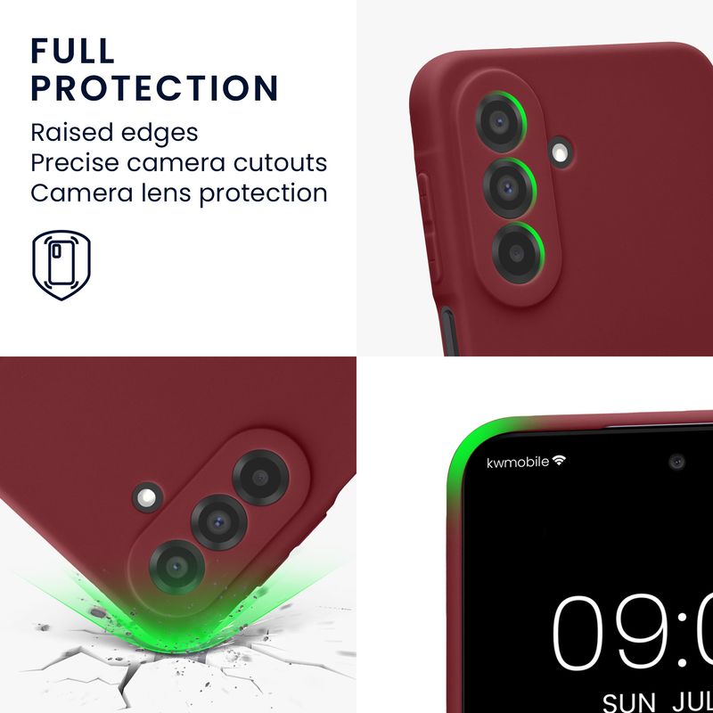 Laptop, Telefoane si Tablete - Telefoane mobile si accesorii - Accesorii Telefoane - Huse telefoane - Husa Kwmobile pentru Samsung Galaxy A27 5G, anti-alunecare, protectie la zgarieturi, silicon, mov - Infinity.ro