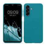 Laptop, Telefoane si Tablete - Telefoane mobile si accesorii - Accesorii Telefoane - Huse telefoane - Husa Kwmobile pentru Samsung Galaxy A26 5G, incarcare wireless, TPU, turcoaz - Infinity.ro