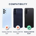 Laptop, Telefoane si Tablete - Telefoane mobile si accesorii - Accesorii Telefoane - Huse telefoane - Husa Kwmobile pentru Samsung Galaxy A26 5G, incarcare wireless, TPU, turcoaz - Infinity.ro