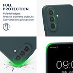 Laptop, Telefoane si Tablete - Telefoane mobile si accesorii - Accesorii Telefoane - Huse telefoane - Husa Kwmobile pentru Samsung Galaxy A27 5G, anti-alunecare, silicon, gri - Infinity.ro
