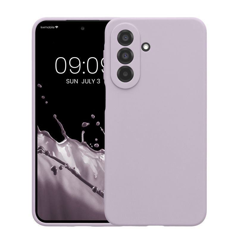 Laptop, Telefoane si Tablete - Telefoane mobile si accesorii - Accesorii Telefoane - Huse telefoane - Husa Kwmobile pentru Samsung Galaxy A27 5G, anti-alunecare, silicon, lavanda - Infinity.ro