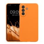 Laptop, Telefoane si Tablete - Telefoane mobile si accesorii - Accesorii Telefoane - Huse telefoane - Husa Kwmobile pentru Samsung Galaxy A27 5G, anti-alunecare, silicon, portocaliu - Infinity.ro
