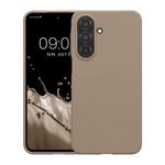 Laptop, Telefoane si Tablete - Telefoane mobile si accesorii - Accesorii Telefoane - Huse telefoane - Husa Kwmobile pentru Samsung Galaxy A27 5G, incarcare wireless, silicon, bej - Infinity.ro