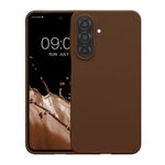 Laptop, Telefoane si Tablete - Telefoane mobile si accesorii - Accesorii Telefoane - Huse telefoane - Husa Kwmobile pentru Samsung Galaxy A27 5G, incarcare wireless, silicon, maro - Infinity.ro