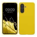 Laptop, Telefoane si Tablete - Telefoane mobile si accesorii - Accesorii Telefoane - Huse telefoane - Husa Kwmobile pentru Samsung Galaxy A27 5G, incarcare wireless, silicon, galben - Infinity.ro