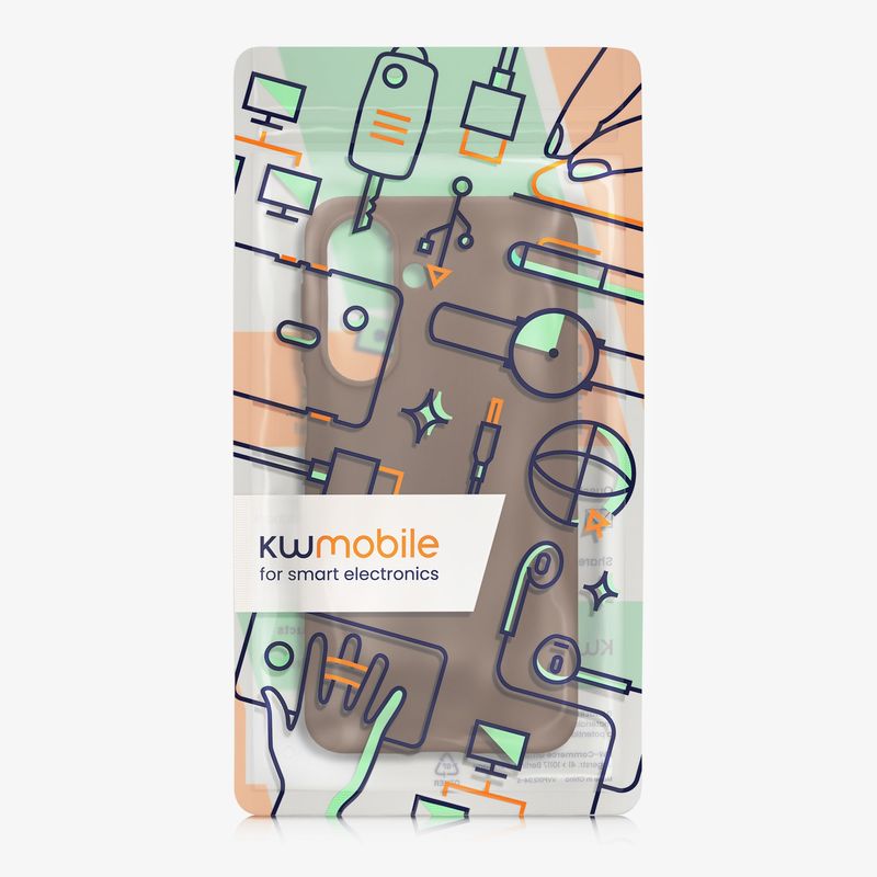 Laptop, Telefoane si Tablete - Telefoane mobile si accesorii - Accesorii Telefoane - Huse telefoane - Husa Kwmobile pentru Samsung Galaxy A27 5G, incarcare wireless, silicon, maro - Infinity.ro