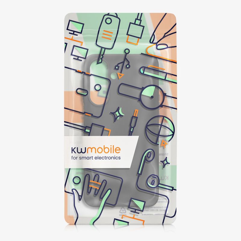 Laptop, Telefoane si Tablete - Telefoane mobile si accesorii - Accesorii Telefoane - Huse telefoane - Husa Kwmobile pentru Samsung Galaxy A27 5G, incarcare wireless, anti-alunecare, silicon, gri - Infinity.ro