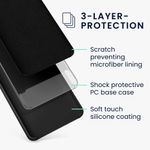 Laptop, Telefoane si Tablete - Telefoane mobile si accesorii - Accesorii Telefoane - Huse telefoane - Husa Kwmobile pentru Samsung Galaxy A33 5G, incarcare wireless, silicon, negru - Infinity.ro
