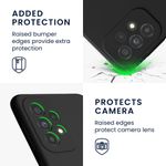 Laptop, Telefoane si Tablete - Telefoane mobile si accesorii - Accesorii Telefoane - Huse telefoane - Husa Kwmobile pentru Samsung Galaxy A33 5G, incarcare wireless, silicon, negru - Infinity.ro