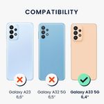 Laptop, Telefoane si Tablete - Telefoane mobile si accesorii - Accesorii Telefoane - Huse telefoane - Husa Kwmobile pentru Samsung Galaxy A33 5G, incarcare wireless, silicon, negru - Infinity.ro