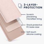 Laptop, Telefoane si Tablete - Telefoane mobile si accesorii - Accesorii Telefoane - Huse telefoane - Husa Kwmobile pentru Samsung Galaxy A33 5G, incarcare wireless, silicon, roz antic - Infinity.ro