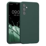 Laptop, Telefoane si Tablete - Telefoane mobile si accesorii - Accesorii Telefoane - Huse telefoane - Husa Kwmobile pentru Samsung Galaxy A34 5G, anti-alunecare, silicon, albastru verzui - Infinity.ro