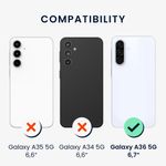 Laptop, Telefoane si Tablete - Telefoane mobile si accesorii - Accesorii Telefoane - Huse telefoane - Husa Kwmobile pentru Samsung Galaxy A36 5G, anti-alunecare, silicon, auriu, roz - Infinity.ro