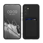 Laptop, Telefoane si Tablete - Telefoane mobile si accesorii - Accesorii Telefoane - Huse telefoane - Husa Kwmobile pentru Samsung Galaxy A34 5G, incarcare wireless, buzunar card, silicon, negru - Infinity.ro
