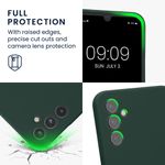 Laptop, Telefoane si Tablete - Telefoane mobile si accesorii - Accesorii Telefoane - Huse telefoane - Husa Kwmobile pentru Samsung Galaxy A34 5G, anti-alunecare, silicon, verde muschi - Infinity.ro