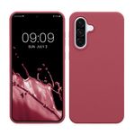 Laptop, Telefoane si Tablete - Telefoane mobile si accesorii - Accesorii Telefoane - Huse telefoane - Husa Kwmobile pentru Samsung Galaxy A36 5G, incarcare wireless, anti-alunecare, silicon, roz - Infinity.ro