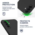 Laptop, Telefoane si Tablete - Telefoane mobile si accesorii - Accesorii Telefoane - Huse telefoane - Husa Kwmobile pentru Samsung Galaxy A36 5G, incarcare wireless, anti-alunecare, TPU, gri - Infinity.ro