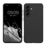 Laptop, Telefoane si Tablete - Telefoane mobile si accesorii - Accesorii Telefoane - Huse telefoane - Husa Kwmobile pentru Samsung Galaxy A36 5G, incarcare wireless, anti-alunecare, TPU, gri - Infinity.ro