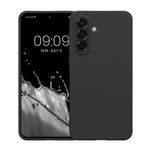 Laptop, Telefoane si Tablete - Telefoane mobile si accesorii - Accesorii Telefoane - Huse telefoane - Husa Kwmobile pentru Samsung Galaxy A36 5G, incarcare wireless, anti-alunecare, TPU, gri - Infinity.ro