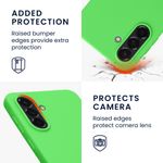Laptop, Telefoane si Tablete - Telefoane mobile si accesorii - Accesorii Telefoane - Huse telefoane - Husa Kwmobile pentru Samsung Galaxy A36 5G, incarcare wireless, anti-alunecare, TPU, verde - Infinity.ro