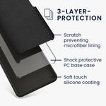 Laptop, Telefoane si Tablete - Telefoane mobile si accesorii - Accesorii Telefoane - Huse telefoane - Husa Kwmobile pentru Samsung Galaxy A36 5G, incarcare wireless, anti-alunecare, silicon, gri - Infinity.ro