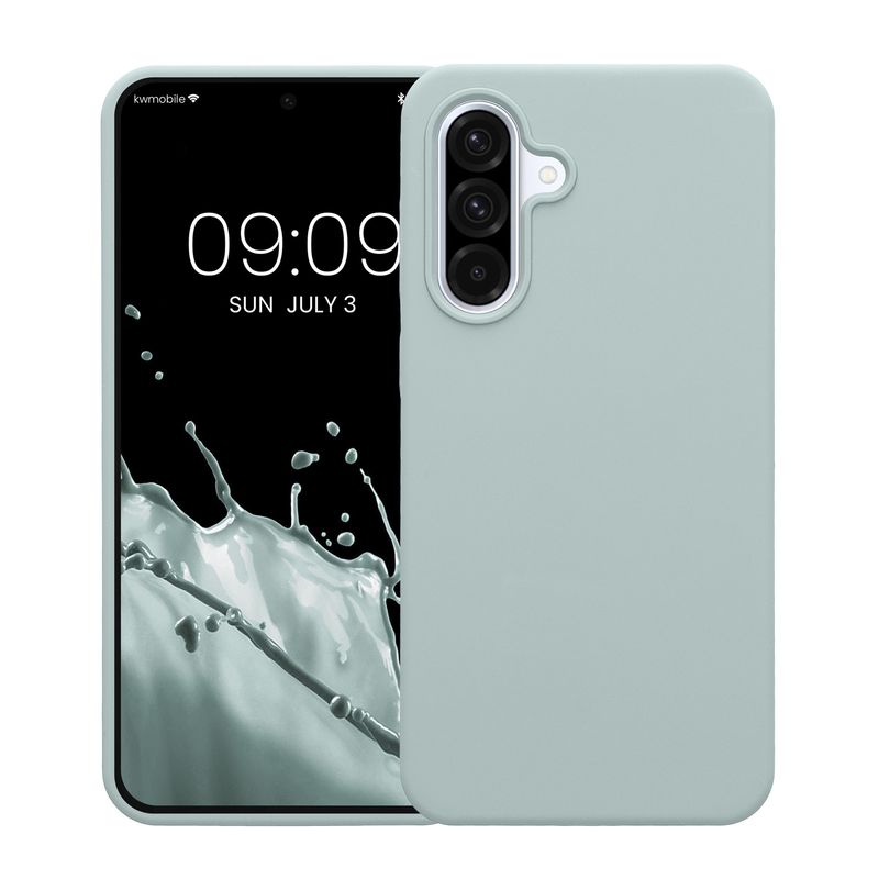 Laptop, Telefoane si Tablete - Telefoane mobile si accesorii - Accesorii Telefoane - Huse telefoane - Husa Kwmobile pentru Samsung Galaxy A36 5G, incarcare wireless, silicon, menta - Infinity.ro