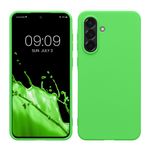 Laptop, Telefoane si Tablete - Telefoane mobile si accesorii - Accesorii Telefoane - Huse telefoane - Husa Kwmobile pentru Samsung Galaxy A36 5G, incarcare wireless, anti-alunecare, TPU, verde - Infinity.ro