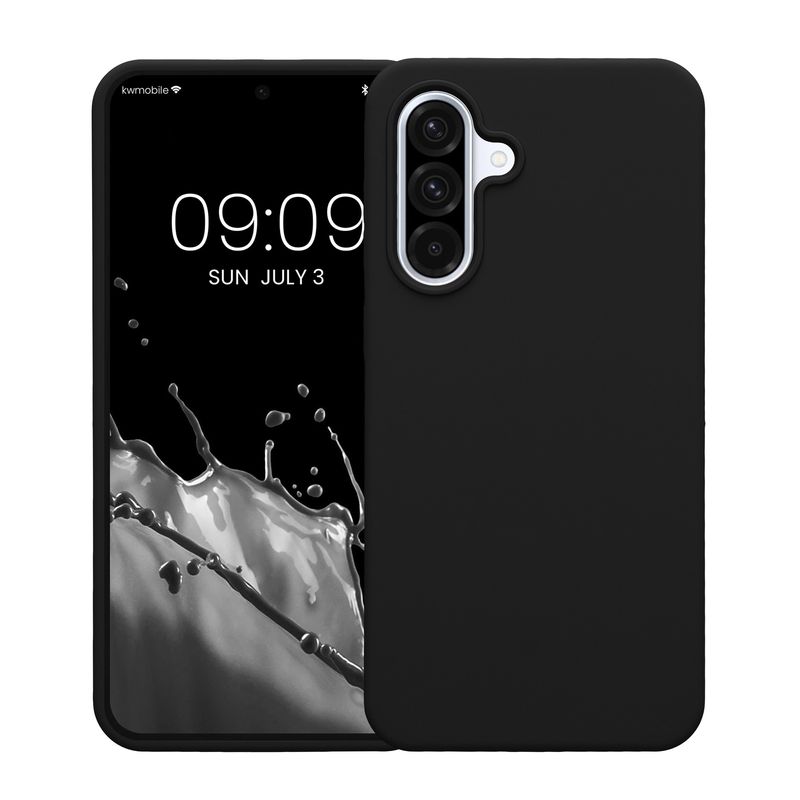 Laptop, Telefoane si Tablete - Telefoane mobile si accesorii - Accesorii Telefoane - Huse telefoane - Husa Kwmobile pentru Samsung Galaxy A36 5G, incarcare wireless, silicon, negru - Infinity.ro