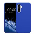 Laptop, Telefoane si Tablete - Telefoane mobile si accesorii - Accesorii Telefoane - Huse telefoane - Husa Kwmobile pentru Samsung Galaxy A36 5G, incarcare wireless, anti-alunecare, silicon, albastru - Infinity.ro