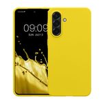 Laptop, Telefoane si Tablete - Telefoane mobile si accesorii - Accesorii Telefoane - Huse telefoane - Husa Kwmobile pentru Samsung Galaxy A36 5G, incarcare wireless, TPU, galben - Infinity.ro