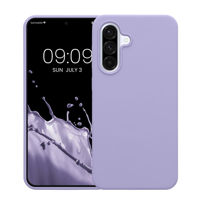 Laptop, Telefoane si Tablete - Telefoane mobile si accesorii - Accesorii Telefoane - Huse telefoane - Husa Kwmobile pentru Samsung Galaxy A36 5G, incarcare wireless, silicon, lavanda - Infinity.ro
