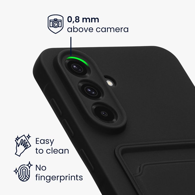 Laptop, Telefoane si Tablete - Telefoane mobile si accesorii - Accesorii Telefoane - Huse telefoane - Husa Kwmobile pentru Samsung Galaxy A36 5G, incarcare wireless, silicon, negru, TPU - Infinity.ro