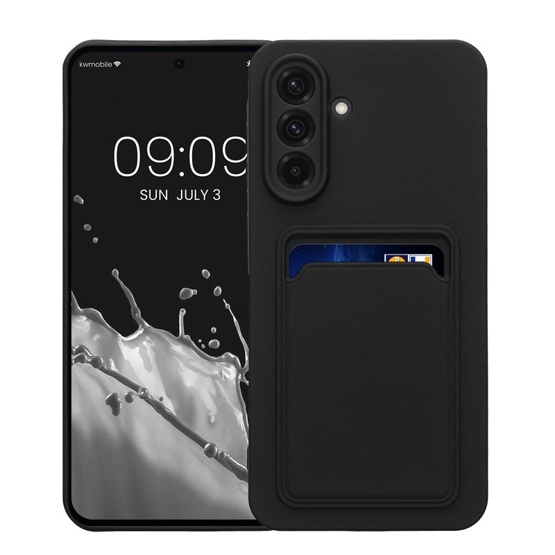 Laptop, Telefoane si Tablete - Telefoane mobile si accesorii - Accesorii Telefoane - Huse telefoane - Husa Kwmobile pentru Samsung Galaxy A36 5G, incarcare wireless, silicon, negru, TPU - Infinity.ro