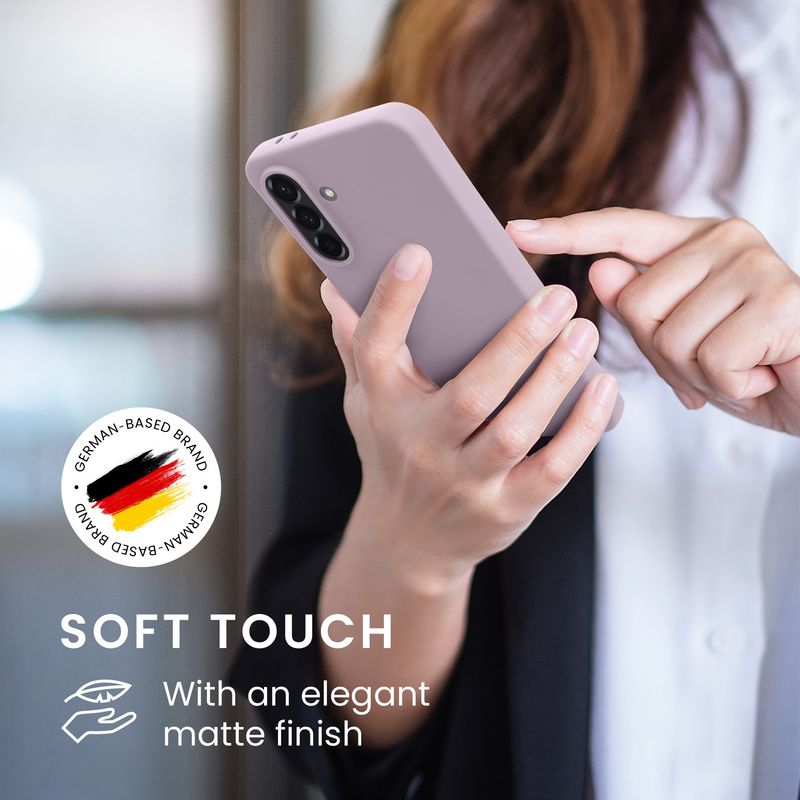 Laptop, Telefoane si Tablete - Telefoane mobile si accesorii - Accesorii Telefoane - Huse telefoane - Husa Kwmobile pentru Samsung Galaxy A36 5G, incarcare wireless, TPU, lavanda - Infinity.ro