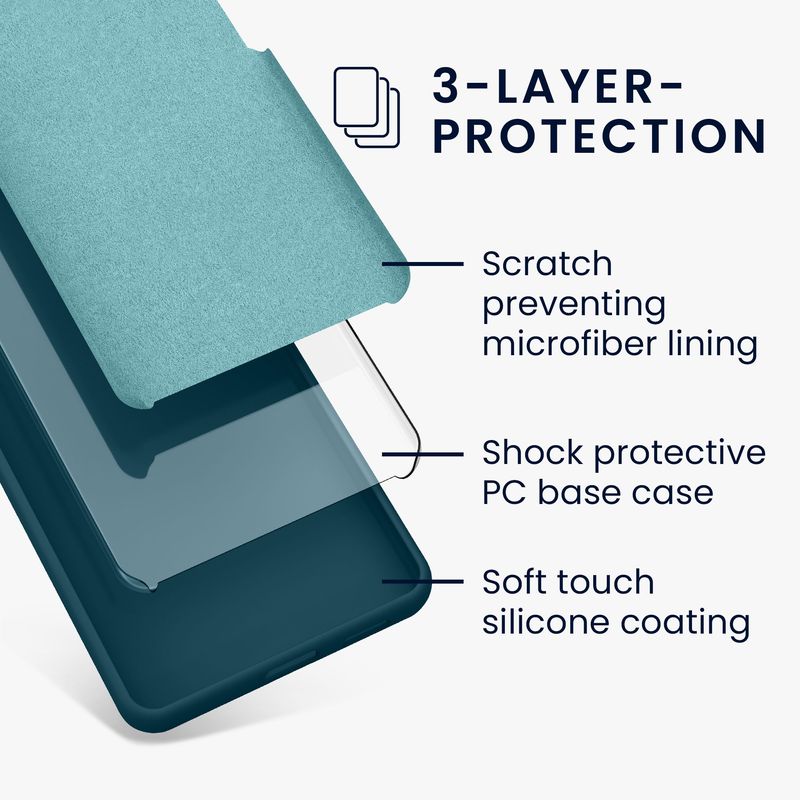 Laptop, Telefoane si Tablete - Telefoane mobile si accesorii - Accesorii Telefoane - Huse telefoane - Husa Kwmobile pentru Samsung Galaxy A36 5G, incarcare wireless, silicon, turcoaz - Infinity.ro