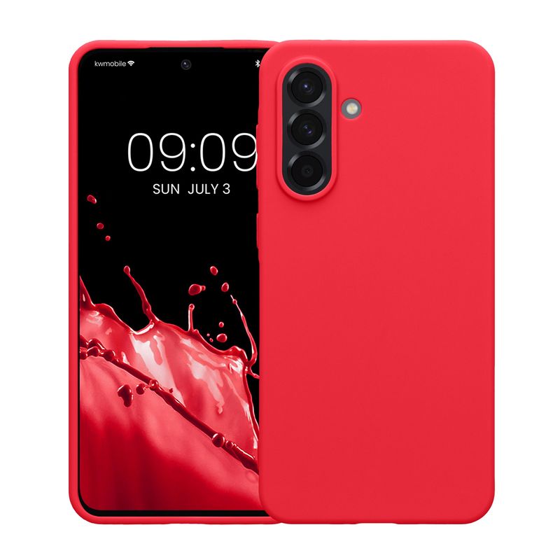 Laptop, Telefoane si Tablete - Telefoane mobile si accesorii - Accesorii Telefoane - Huse telefoane - Husa Kwmobile pentru Samsung Galaxy A36 5G, incarcare wireless, TPU, roz neon - Infinity.ro