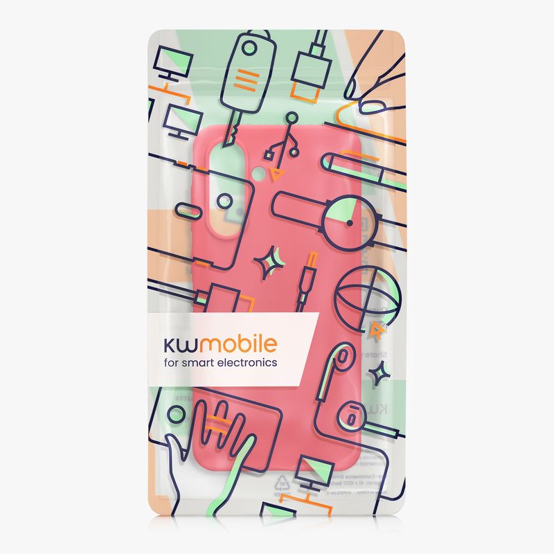 Laptop, Telefoane si Tablete - Telefoane mobile si accesorii - Accesorii Telefoane - Huse telefoane - Husa Kwmobile pentru Samsung Galaxy A36 5G, incarcare wireless, TPU, roz neon - Infinity.ro