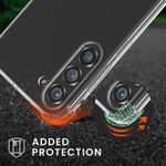 Laptop, Telefoane si Tablete - Telefoane mobile si accesorii - Accesorii Telefoane - Huse telefoane - Husa Kwmobile pentru Samsung Galaxy A36 5G, protectie la socuri, TPU, transparent - Infinity.ro