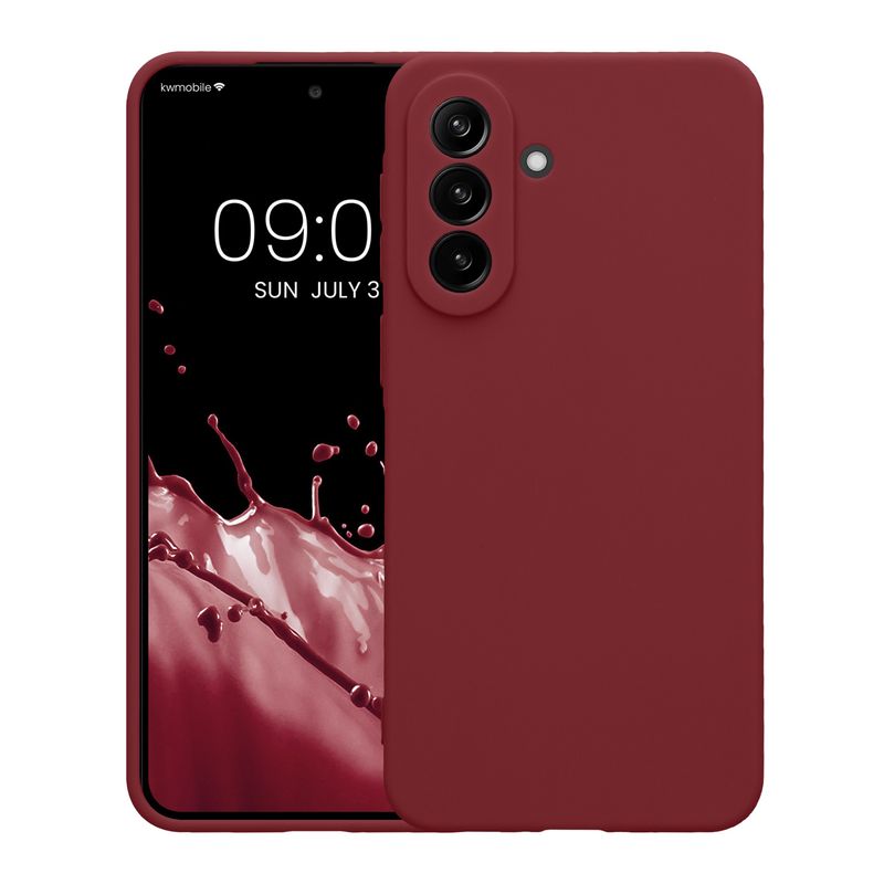 Laptop, Telefoane si Tablete - Telefoane mobile si accesorii - Accesorii Telefoane - Huse telefoane - Husa Kwmobile pentru Samsung Galaxy A37 5G, anti-alunecare, protectie la zgarieturi, silicon, mov - Infinity.ro
