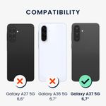 Laptop, Telefoane si Tablete - Telefoane mobile si accesorii - Accesorii Telefoane - Huse telefoane - Husa Kwmobile pentru Samsung Galaxy A37 5G, anti-alunecare, protectie la zgarieturi, silicon, albastru - Infinity.ro