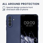 Laptop, Telefoane si Tablete - Telefoane mobile si accesorii - Accesorii Telefoane - Huse telefoane - Husa Kwmobile pentru Samsung Galaxy A37 5G, anti-alunecare, protectie la zgarieturi, silicon, albastru - Infinity.ro