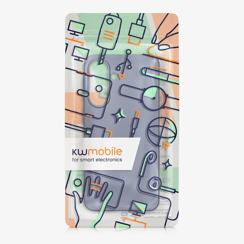 Laptop, Telefoane si Tablete - Telefoane mobile si accesorii - Accesorii Telefoane - Huse telefoane - Husa Kwmobile pentru Samsung Galaxy A37 5G, anti-alunecare, silicon, albastru - Infinity.ro