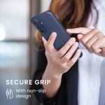 Laptop, Telefoane si Tablete - Telefoane mobile si accesorii - Accesorii Telefoane - Huse telefoane - Husa Kwmobile pentru Samsung Galaxy A37 5G, anti-alunecare, protectie la zgarieturi, silicon, albastru - Infinity.ro
