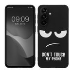 Laptop, Telefoane si Tablete - Telefoane mobile si accesorii - Accesorii Telefoane - Huse telefoane - Husa Kwmobile pentru Samsung Galaxy A37 5G, anti-alunecare, silicon, alb, negru - Infinity.ro