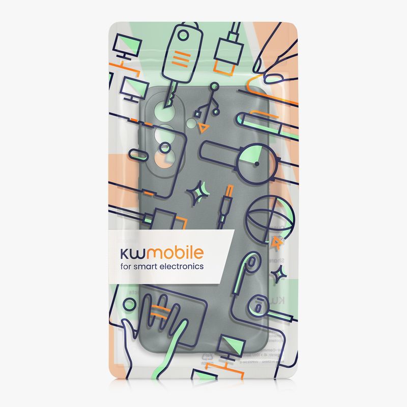 Laptop, Telefoane si Tablete - Telefoane mobile si accesorii - Accesorii Telefoane - Huse telefoane - Husa Kwmobile pentru Samsung Galaxy A37 5G, anti-alunecare, silicon, turcoaz metalizat - Infinity.ro