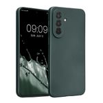Laptop, Telefoane si Tablete - Telefoane mobile si accesorii - Accesorii Telefoane - Huse telefoane - Husa Kwmobile pentru Samsung Galaxy A37 5G, anti-alunecare, silicon, turcoaz metalizat - Infinity.ro