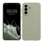 Laptop, Telefoane si Tablete - Telefoane mobile si accesorii - Accesorii Telefoane - Huse telefoane - Husa Kwmobile pentru Samsung Galaxy A37 5G, anti-alunecare, silicon, verde, gri - Infinity.ro